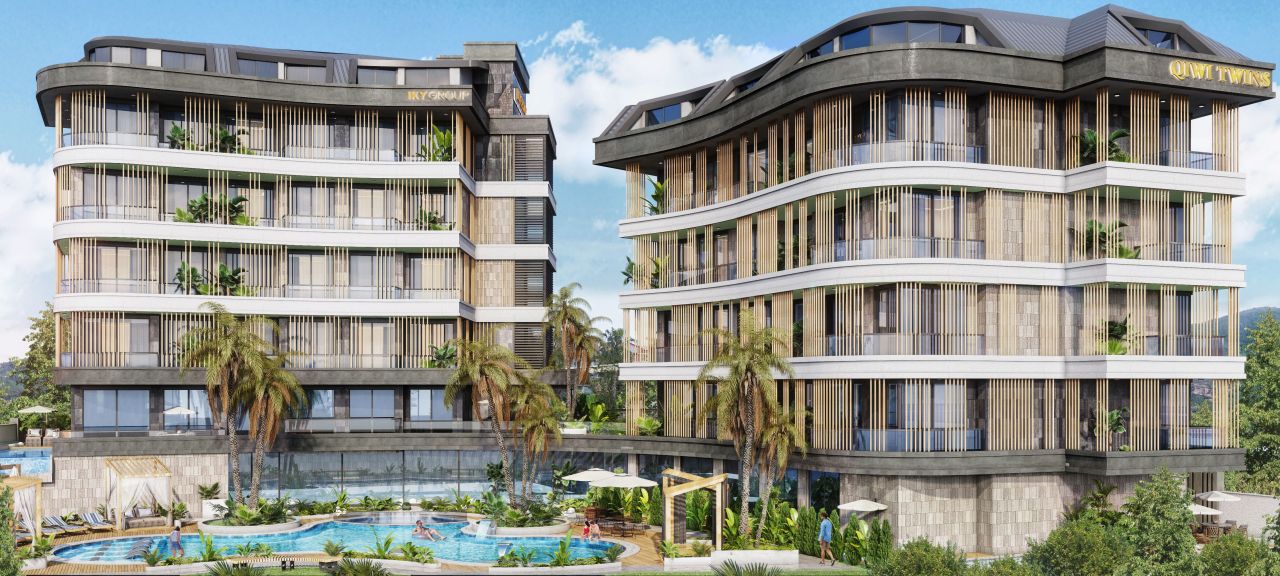 Wohnung in Alanya, Türkei, 60 m² - Foto 1