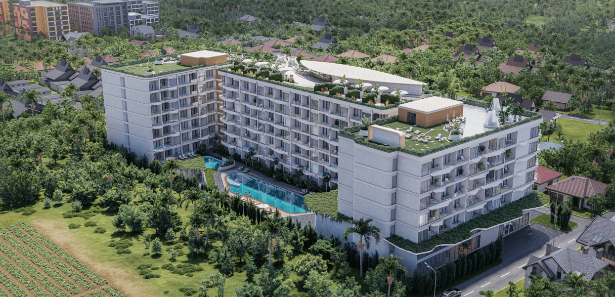 Apartment in Nai Harn, Thailand, 36 m² - Foto 1