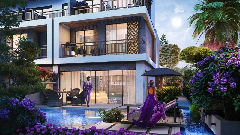 Casa adosada en Dubái, EAU, 224 m² - imagen 1