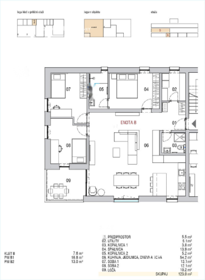 Appartamento a Lubiana, Slovenia, 131 m² - foto 15