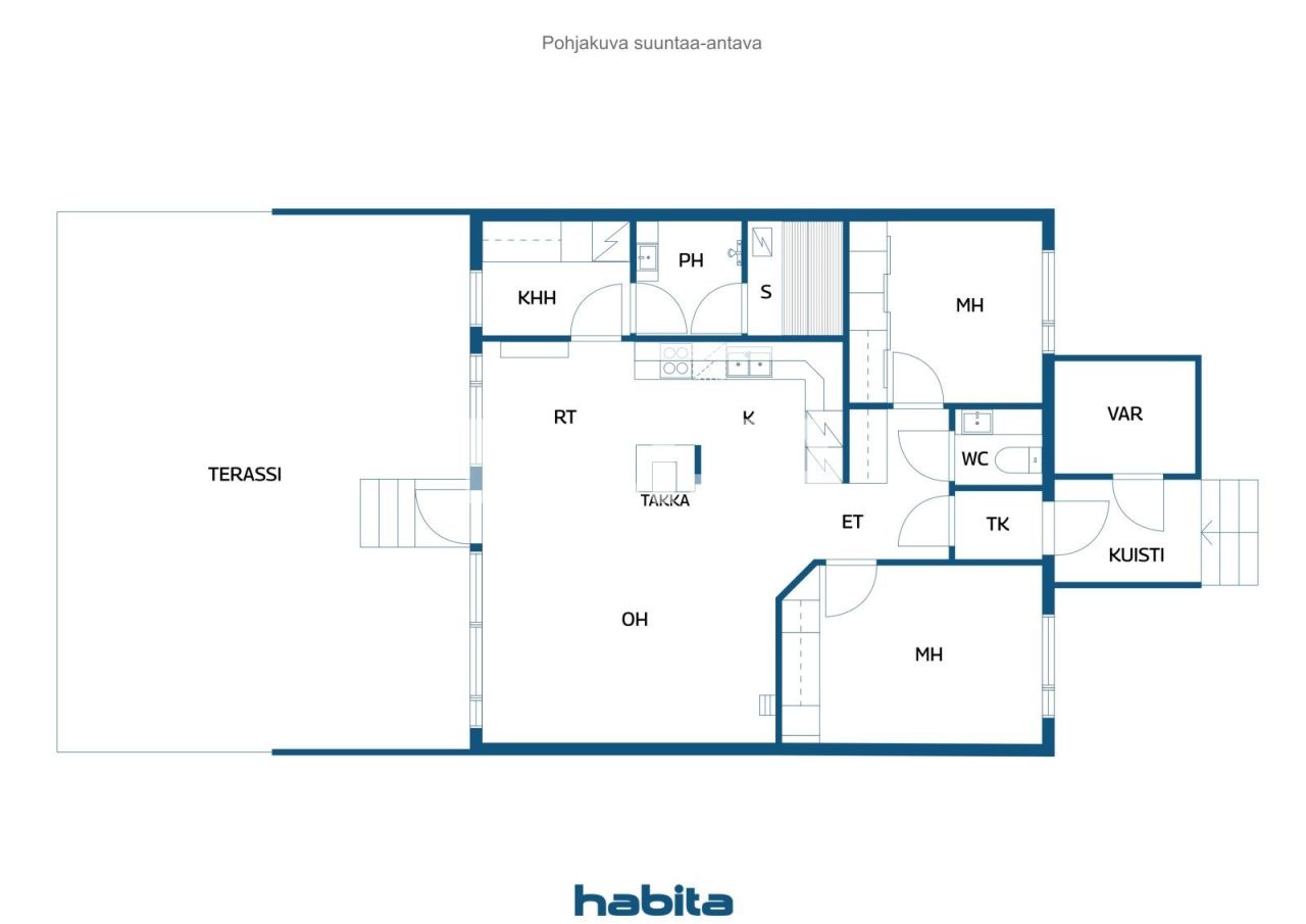 Piso en Vantaa, Finlandia, 77 m² - imagen 2