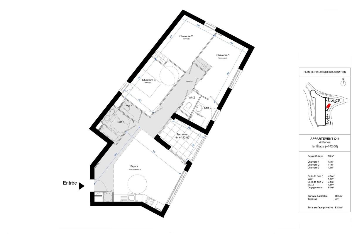 Apartamento en Niza, Francia, 86 m² - imagen 18