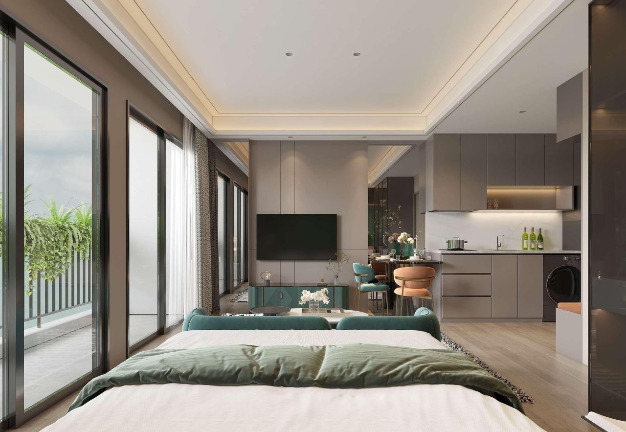 Apartamento en la isla de Phuket, Tailandia, 34 m² - imagen 7