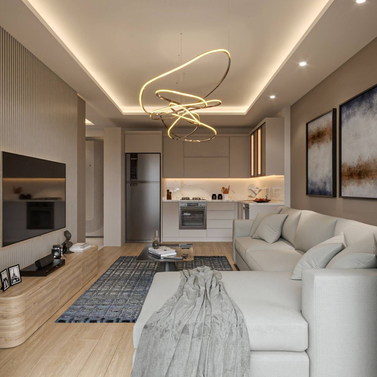 Piso en Mersin, Turquia, 49 m² - imagen 1