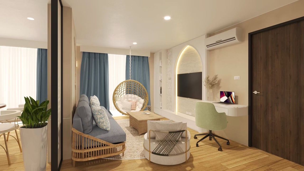 Appartamenti a Hua Hin, Thailandia, 24 m² - foto 14