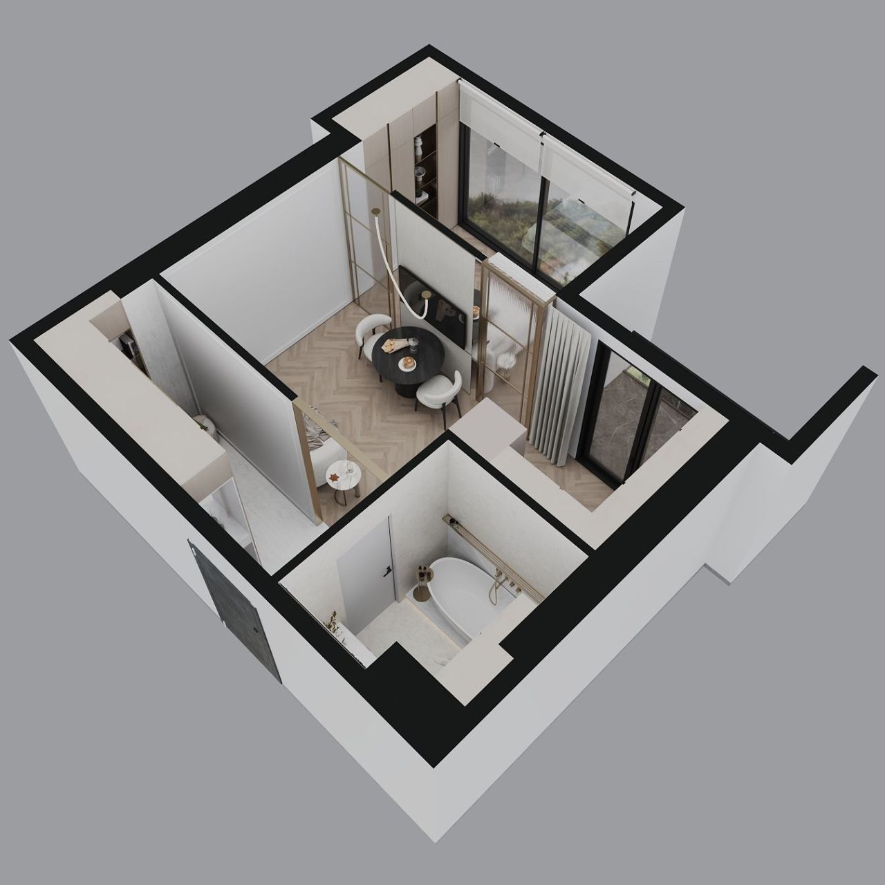 Appartement à Batoumi, Géorgie, 62 m² - image 13