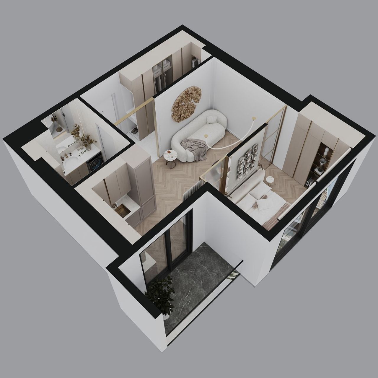 Appartement à Batoumi, Géorgie, 62 m² - image 14