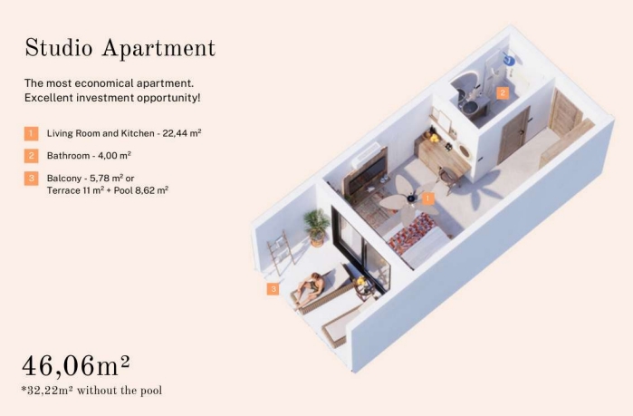 Appartement à Zanzibar, Tanzanie, 66.56 m² - image 12