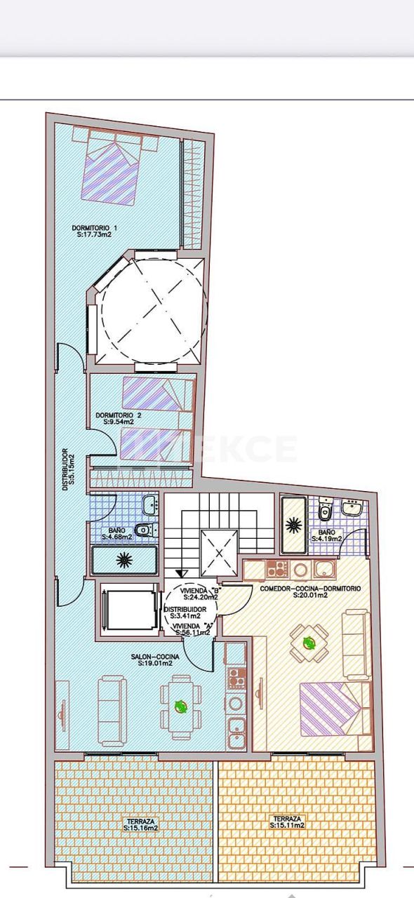 Apartment in Torrevieja, Spanien, 60 m² - Foto 1