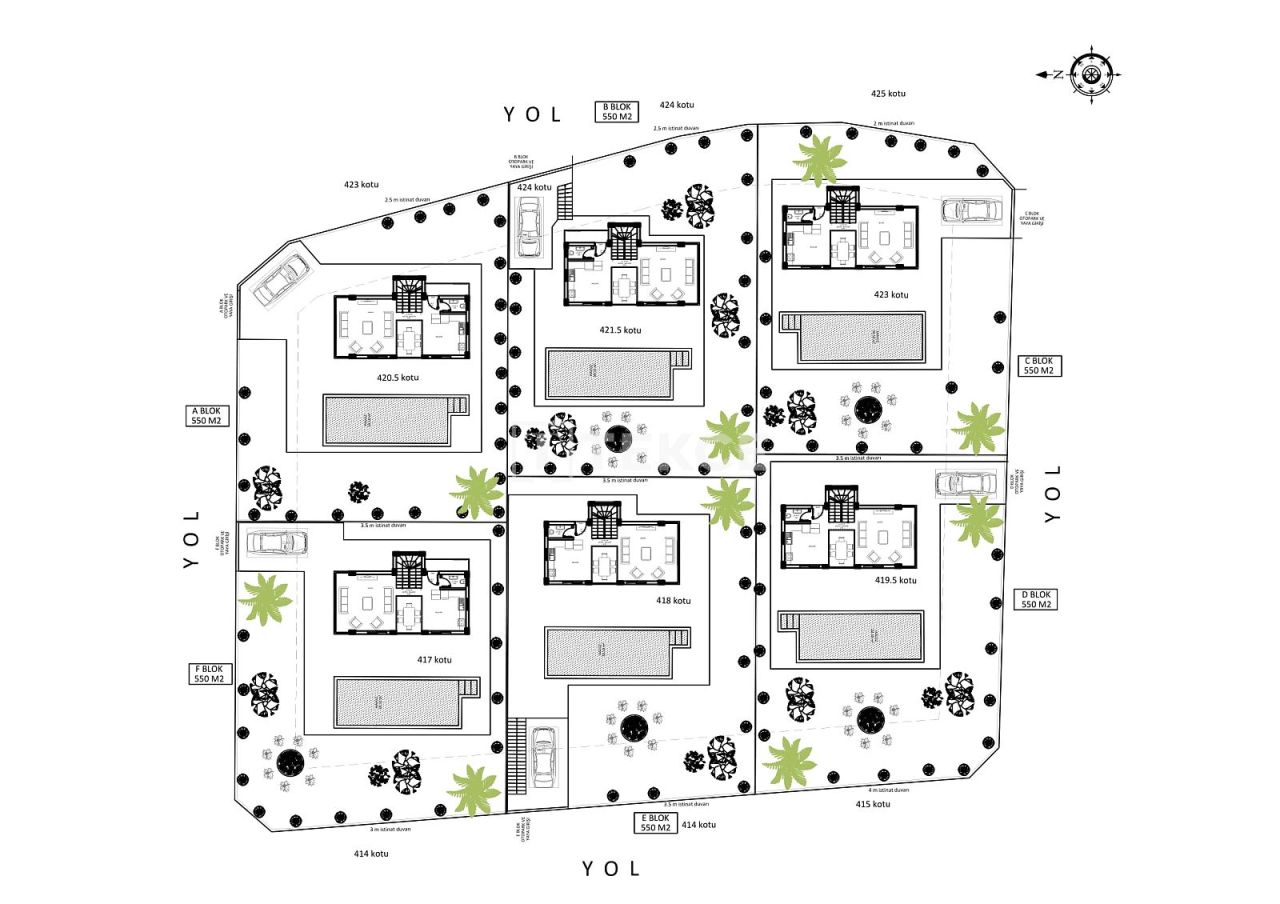 Villa en Fethiye, Turquia, 200 m² - imagen 9