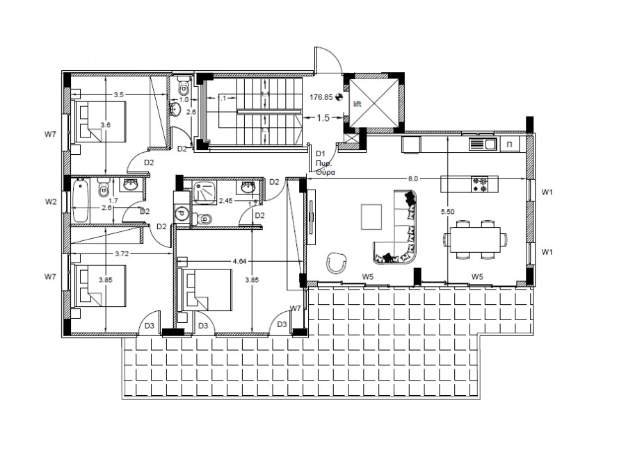 Apartment in Limassol, Zypern, 171 m² - Foto 14