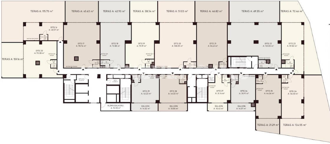 Tienda en Ataşehir, Turquia, 81 m² - imagen 3