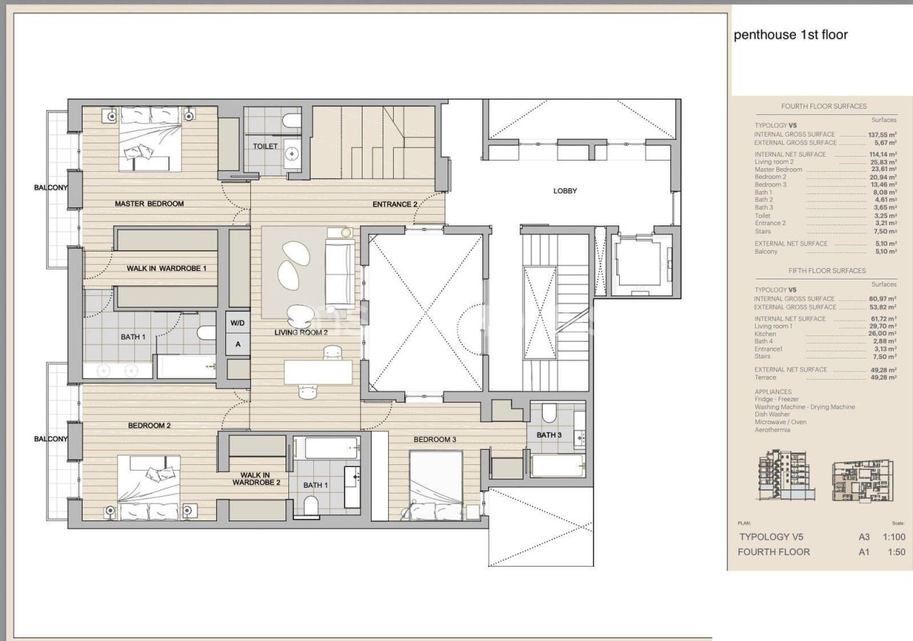 Penthouse in Barcelona, Spanien, 248 m² - Foto 11
