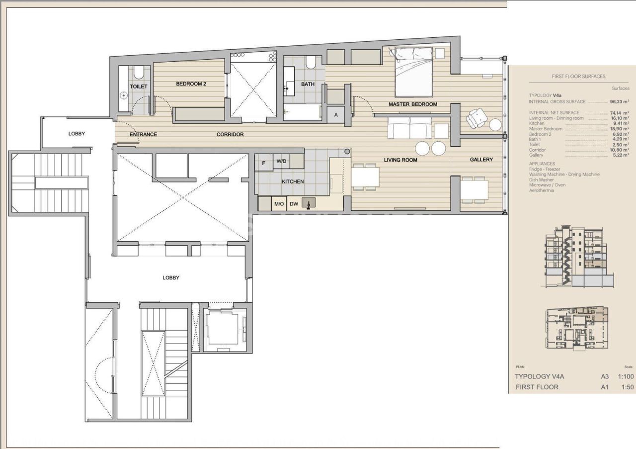 Penthouse in Barcelona, Spanien, 248 m² - Foto 14