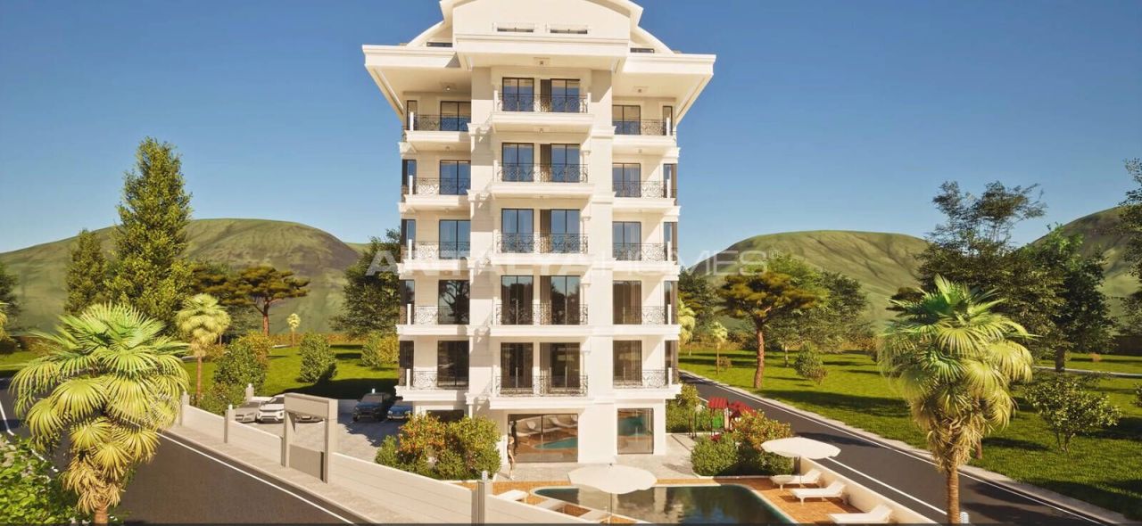 Appartamenti a Alanya, Turchia, 52 m² - foto 2