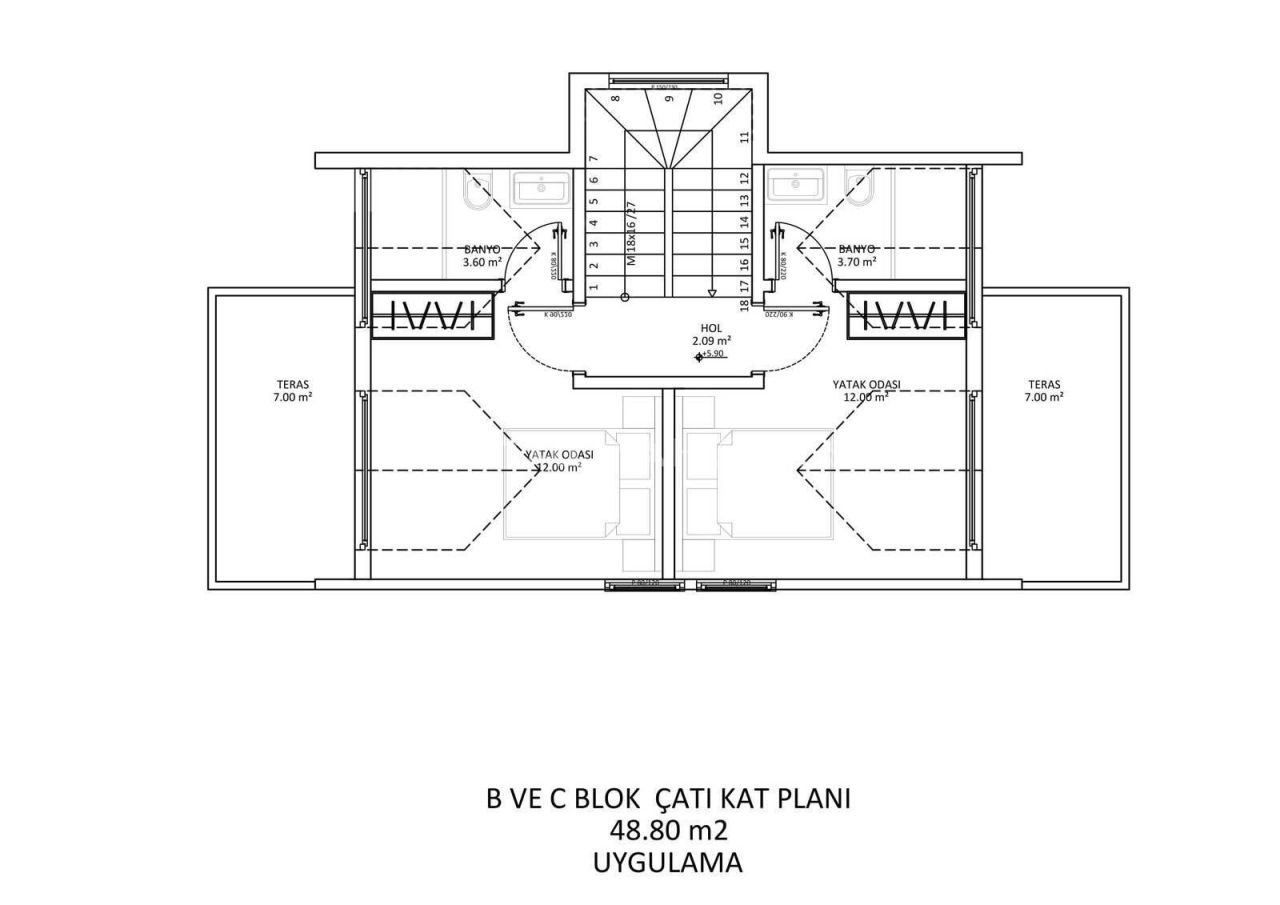Villa en Fethiye, Turquia, 180 m² - imagen 6