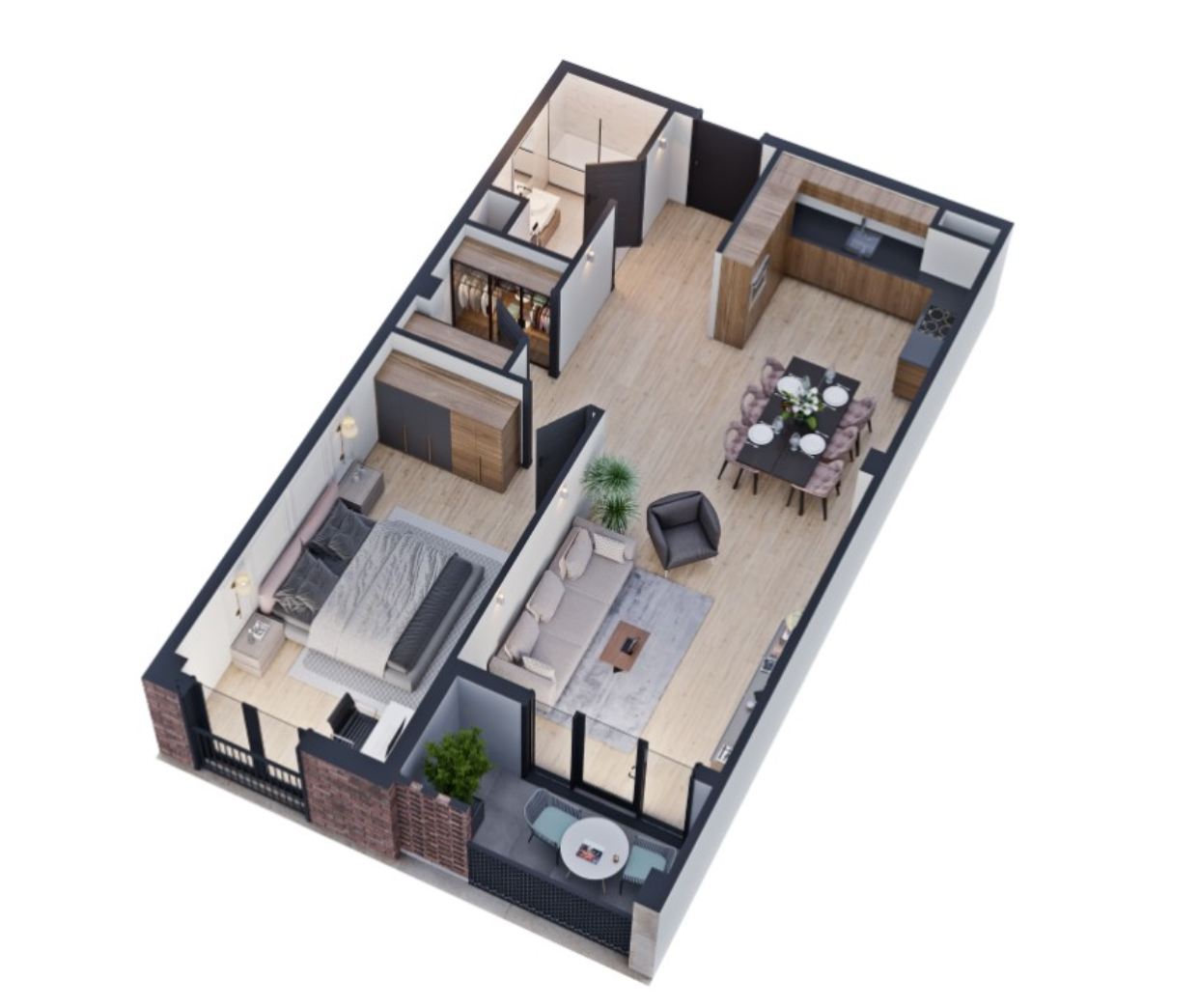 Appartamento a Tbilisi, Georgia, 102.5 m² - foto 2