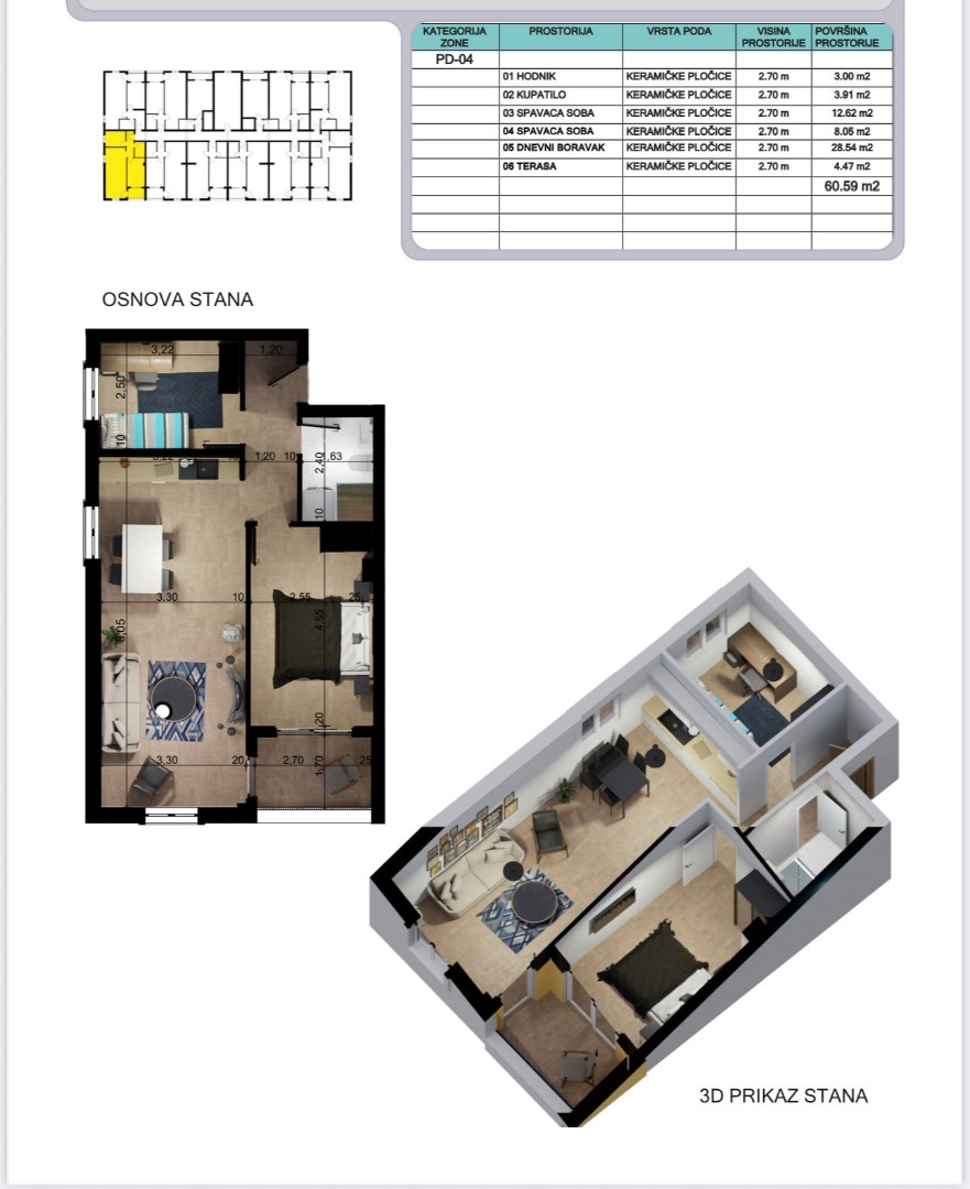 Piso en el Bar, Montenegro, 31 m² - imagen 10