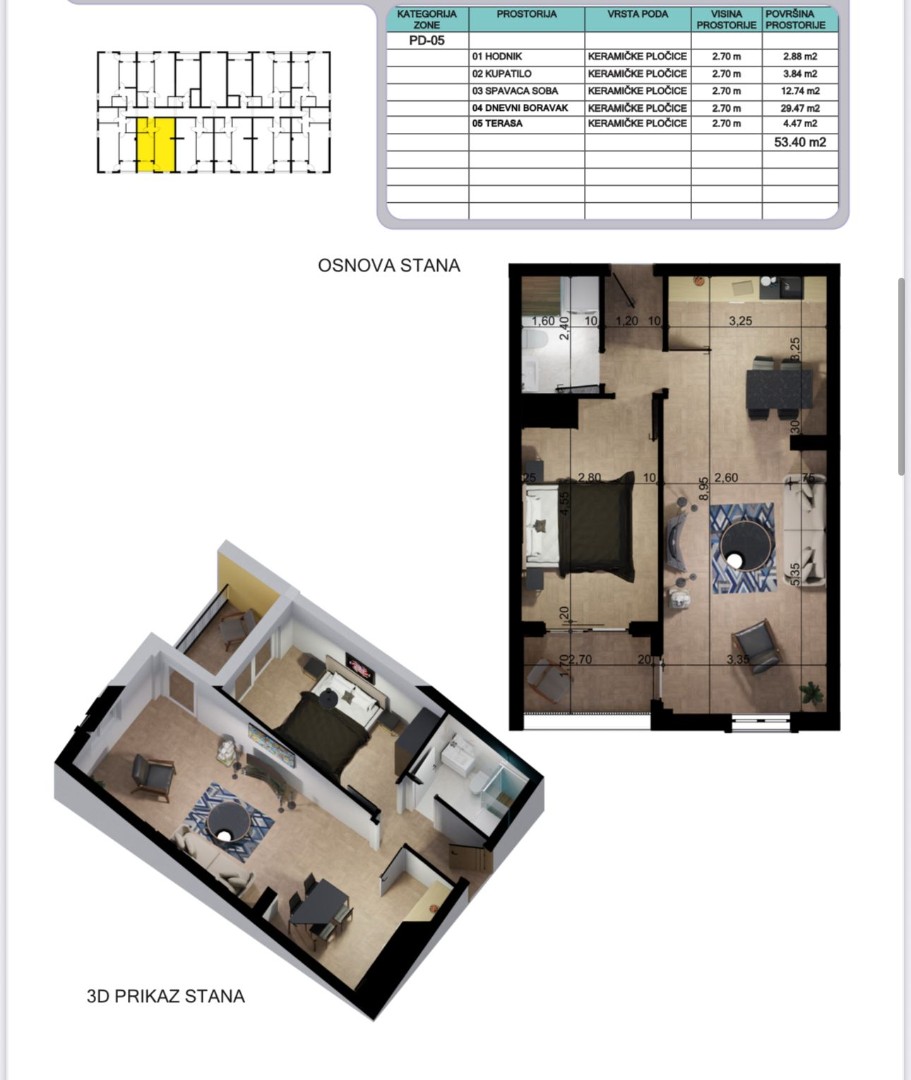 Piso en el Bar, Montenegro, 31 m² - imagen 11