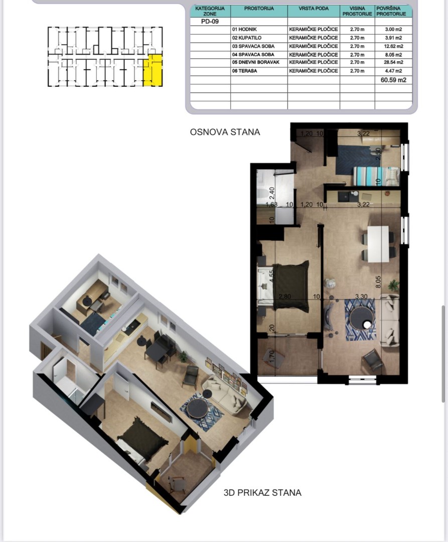 Piso en el Bar, Montenegro, 31 m² - imagen 15