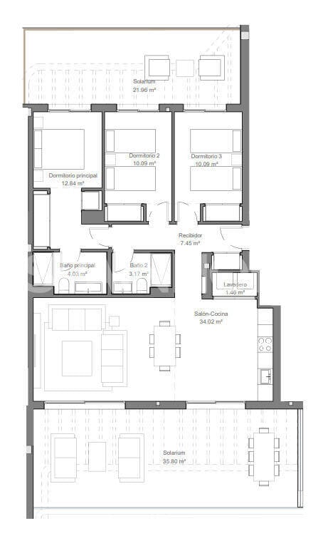 Attico a Torremolinos, Spagna, 83 m² - foto 15
