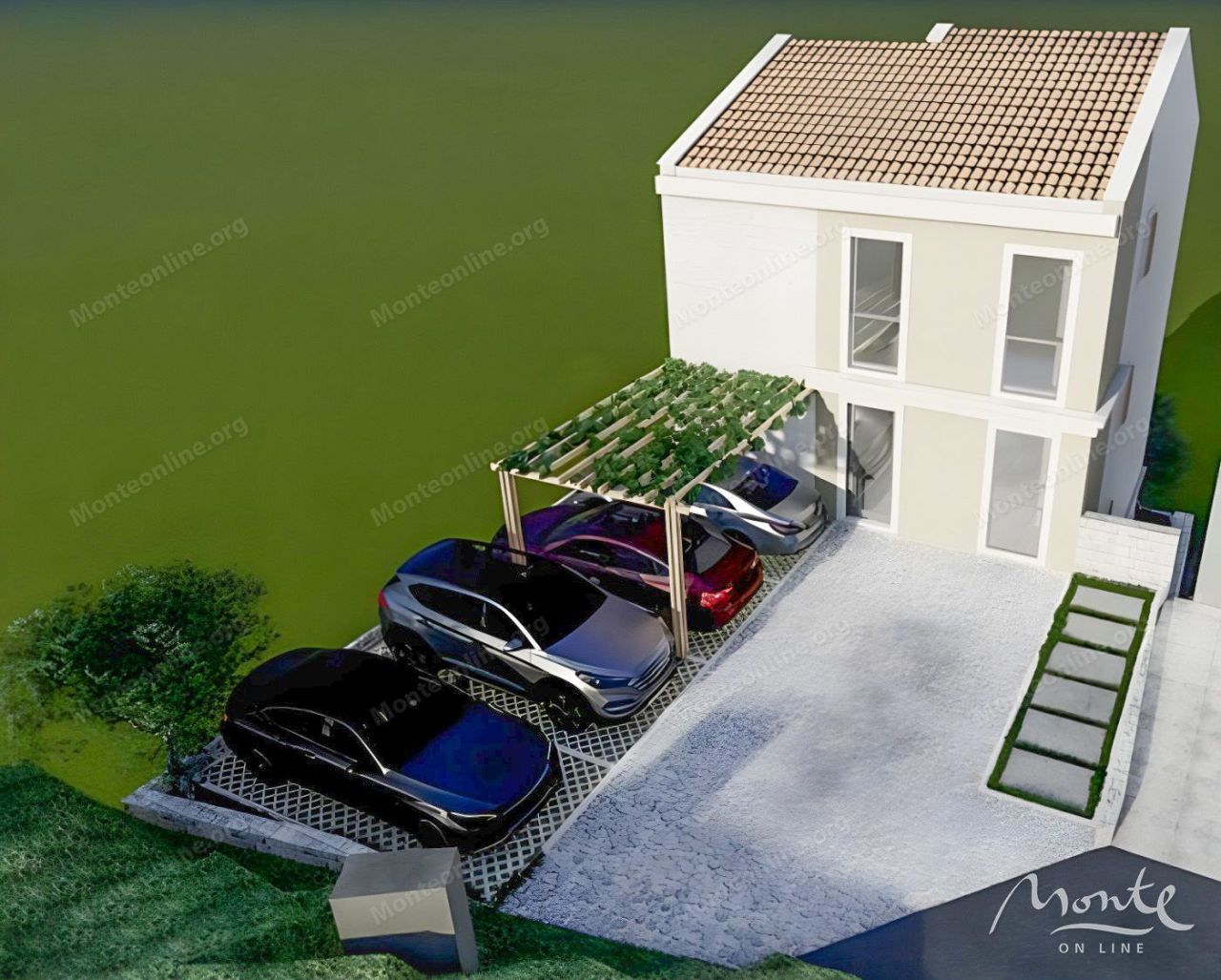 Grundstück in Blizikuce, Montenegro, 304 m² - Foto 4