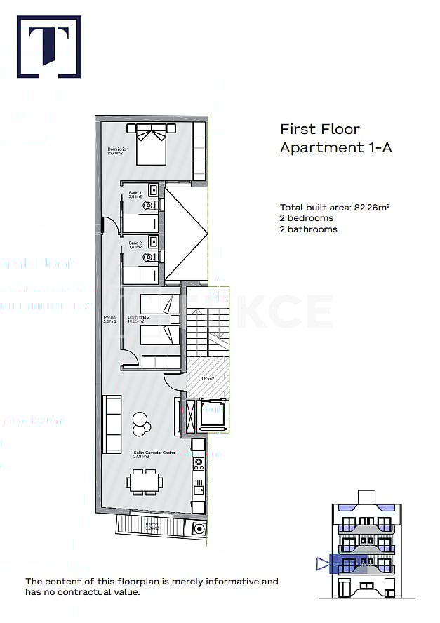 Appartamenti a Torrevieja, Spagna, 82 m² - foto 10