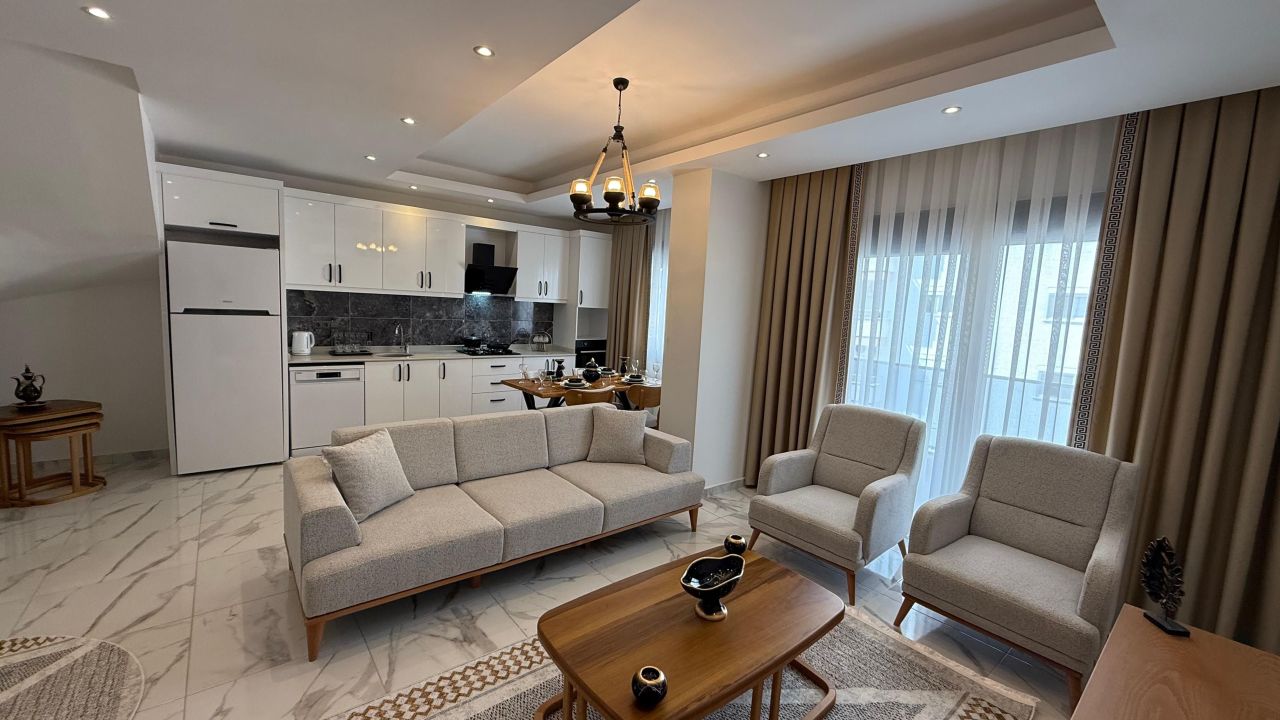 Attico a Alanya, Turchia, 110 m² - foto 1