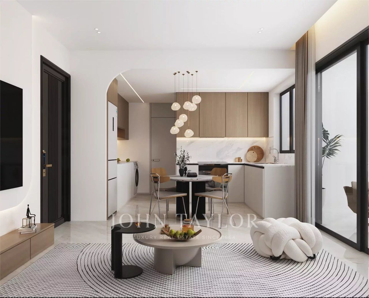 Wohnung in Paphos, Zypern, 51 m² - Foto 1