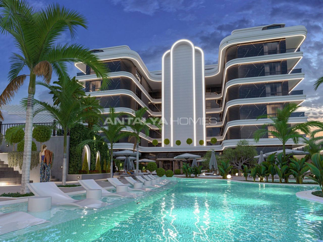 Apartment in Alanya, Türkei, 62 m² - Foto 3