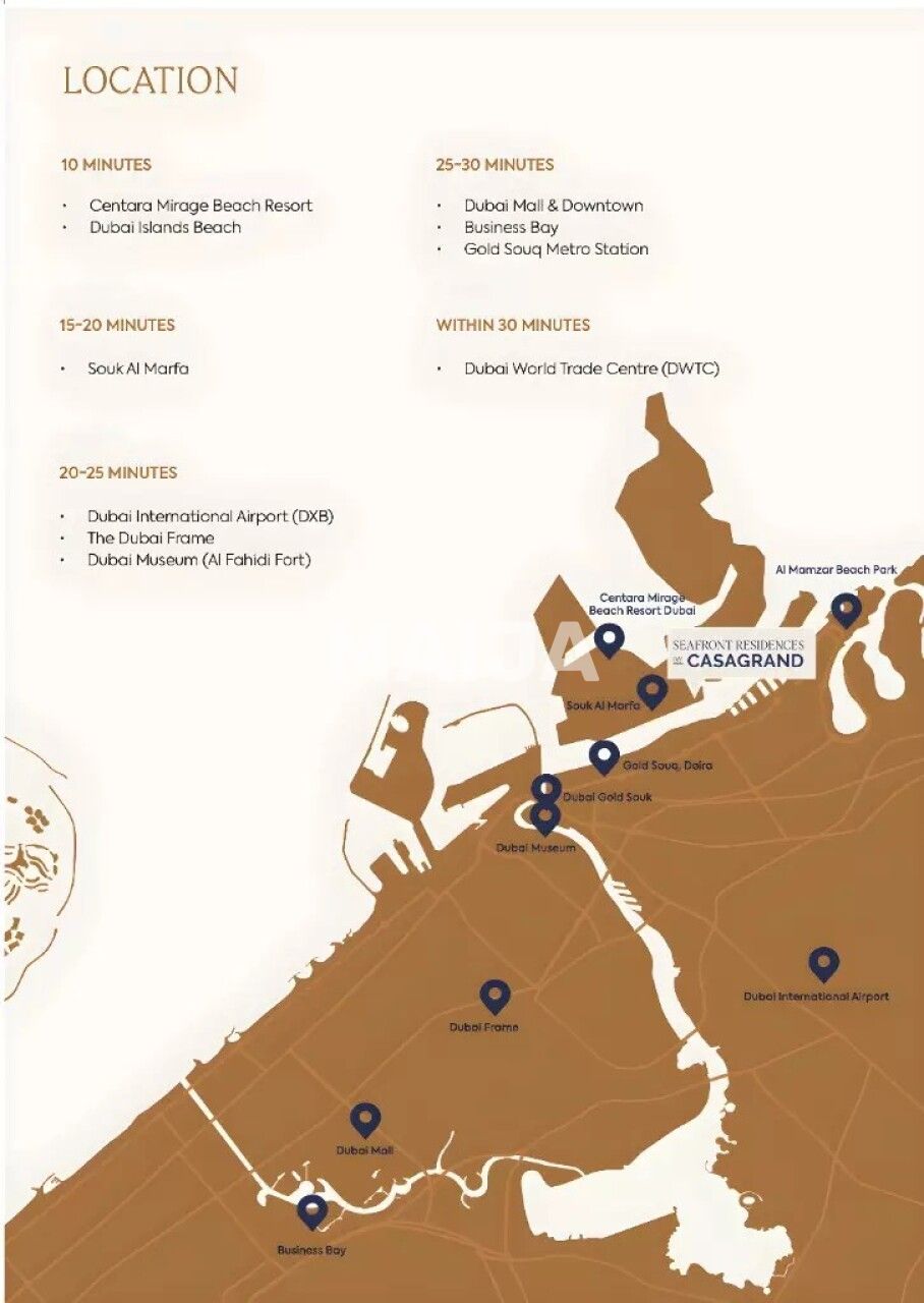 Apartment in Dubai, UAE, 91 m² - picture 13