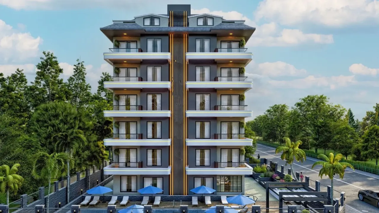 Apartment in Alanya, Türkei, 58 m² - Foto 2