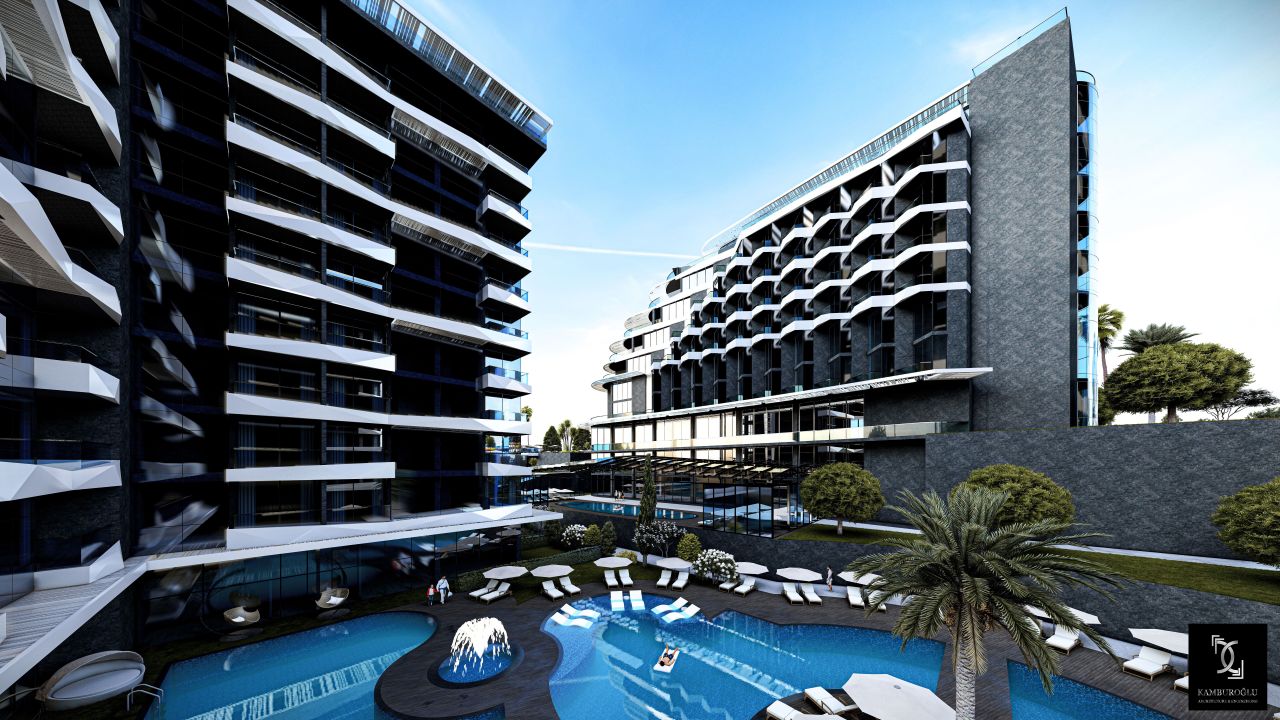 Apartamento en Alanya, Turquia, 50 m² - imagen 4