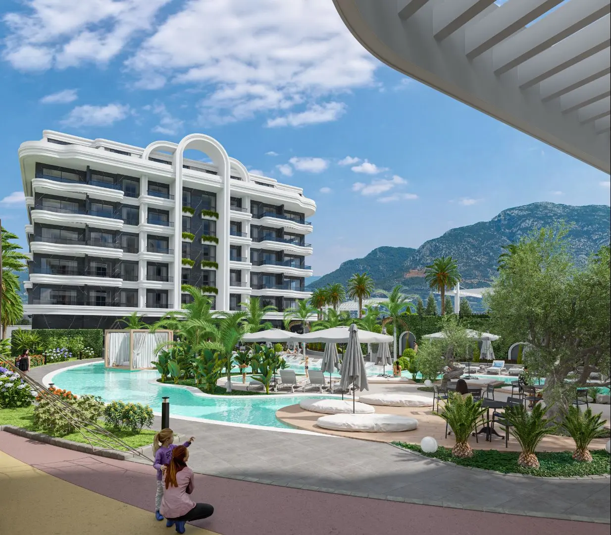 Apartment in Alanya, Türkei, 55 m² - Foto 4