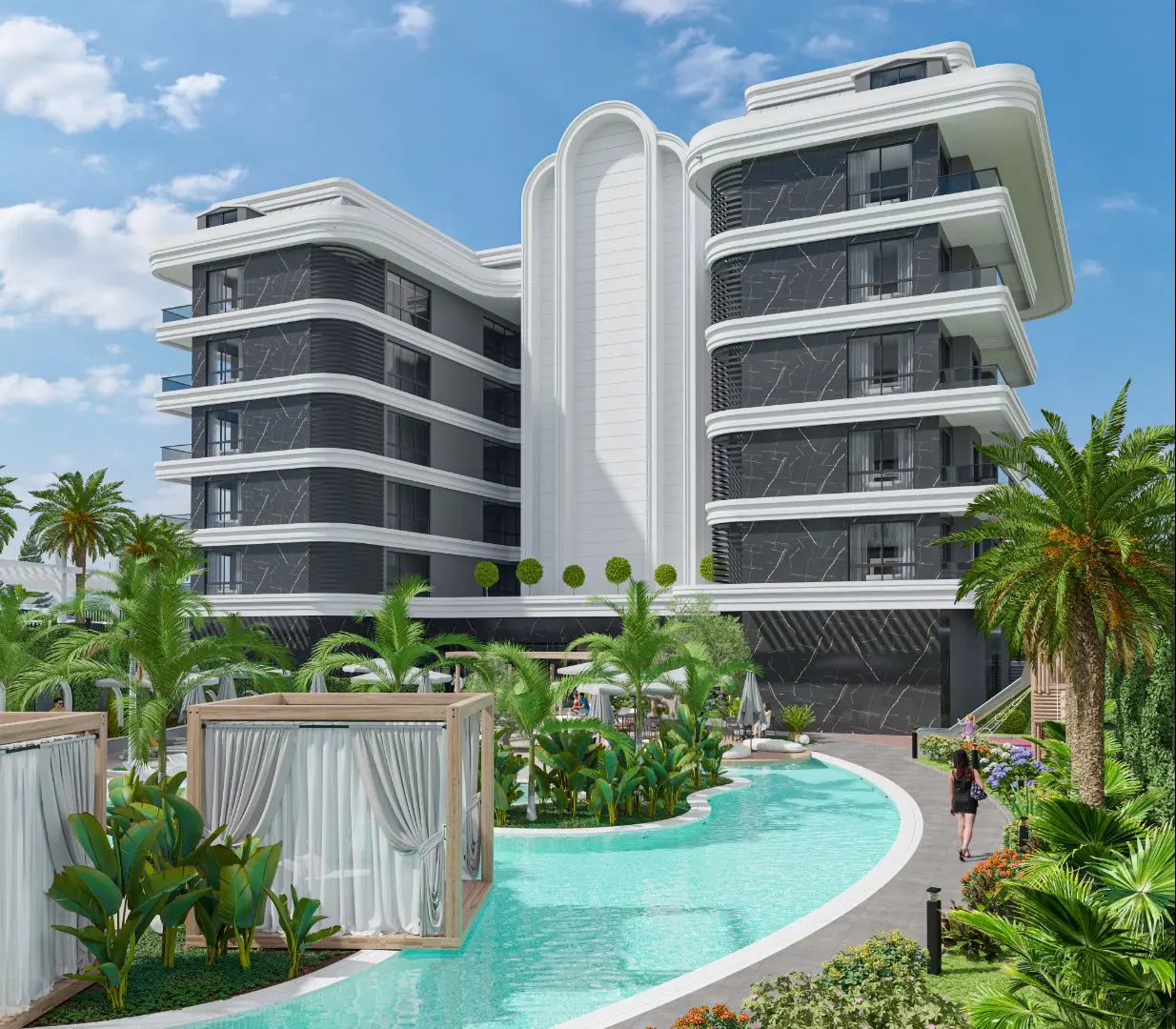 Apartment in Alanya, Türkei, 55 m² - Foto 9