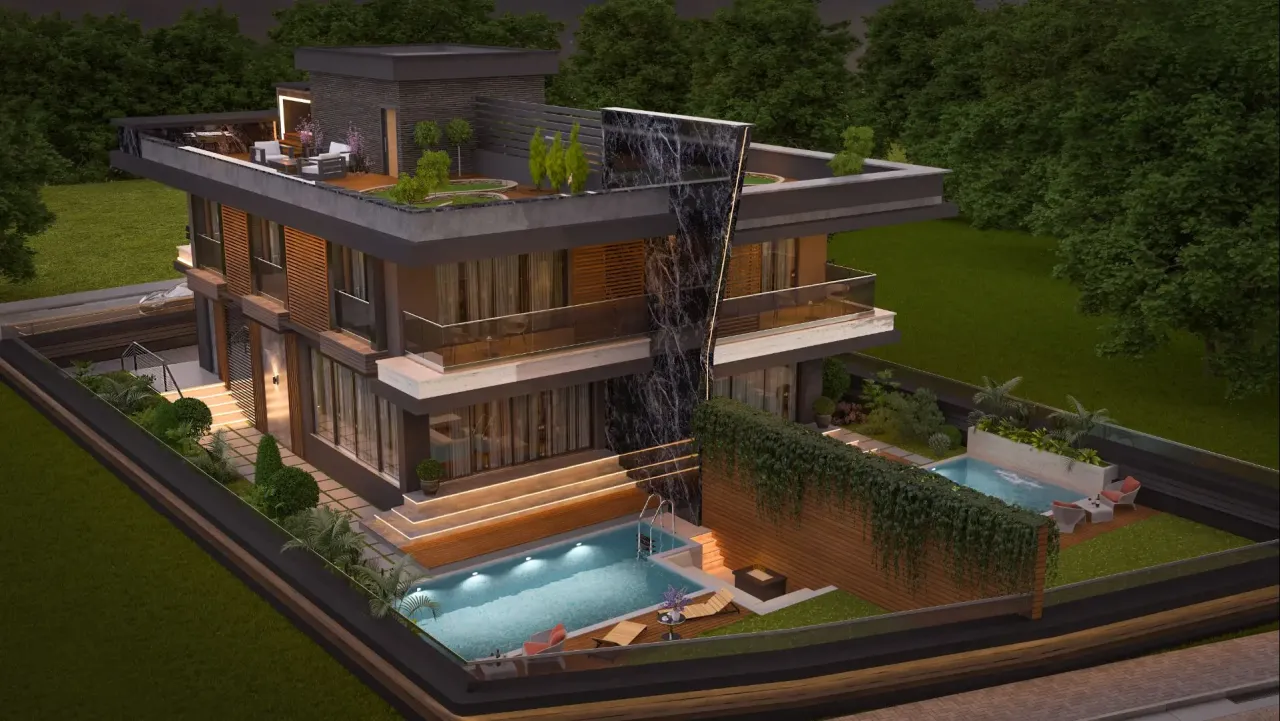 Villa a Alanya, Turchia, 385 m² - foto 18