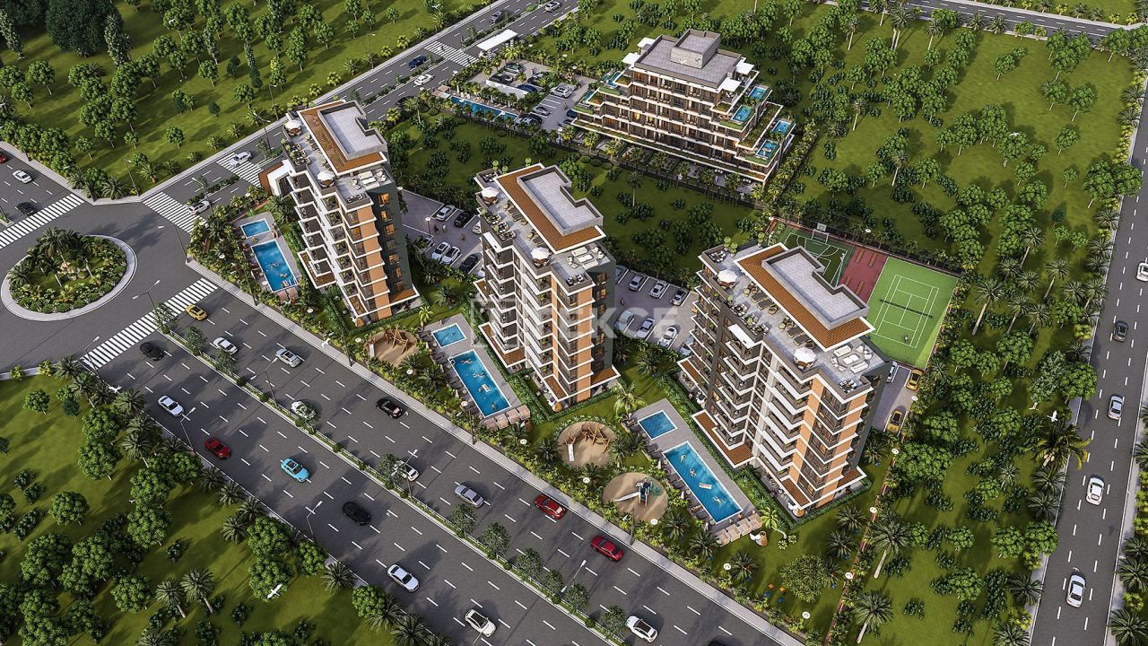 Appartamenti a Antalya, Turchia, 120 m² - foto 3