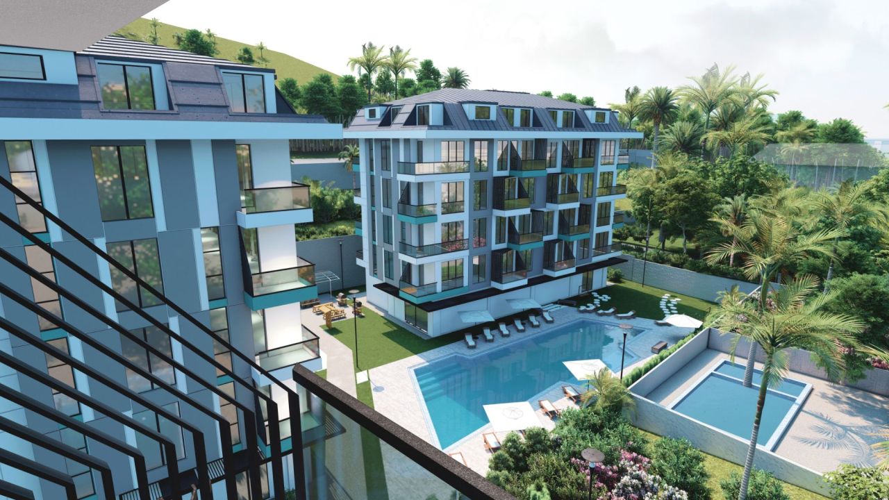 Apartamento en Alanya, Turquia, 50 m² - imagen 1