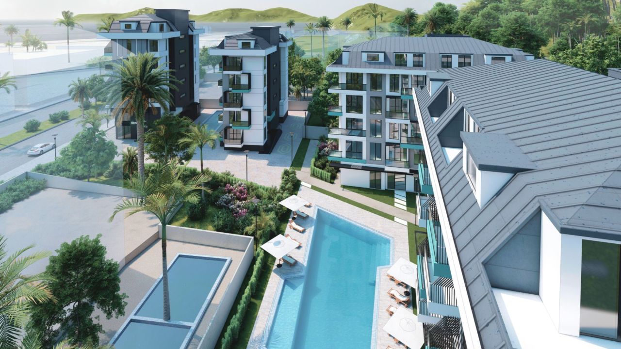 Apartamento en Alanya, Turquia, 50 m² - imagen 2