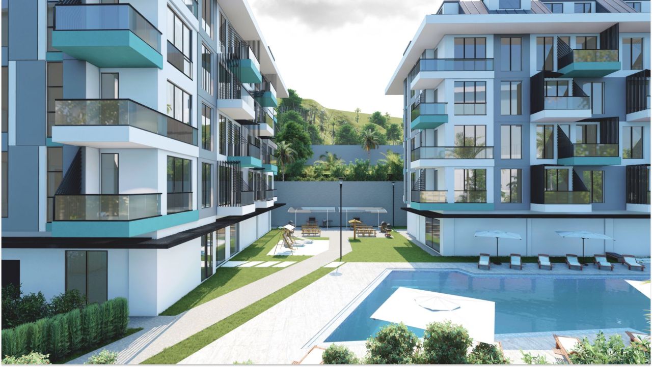 Apartamento en Alanya, Turquia, 50 m² - imagen 3