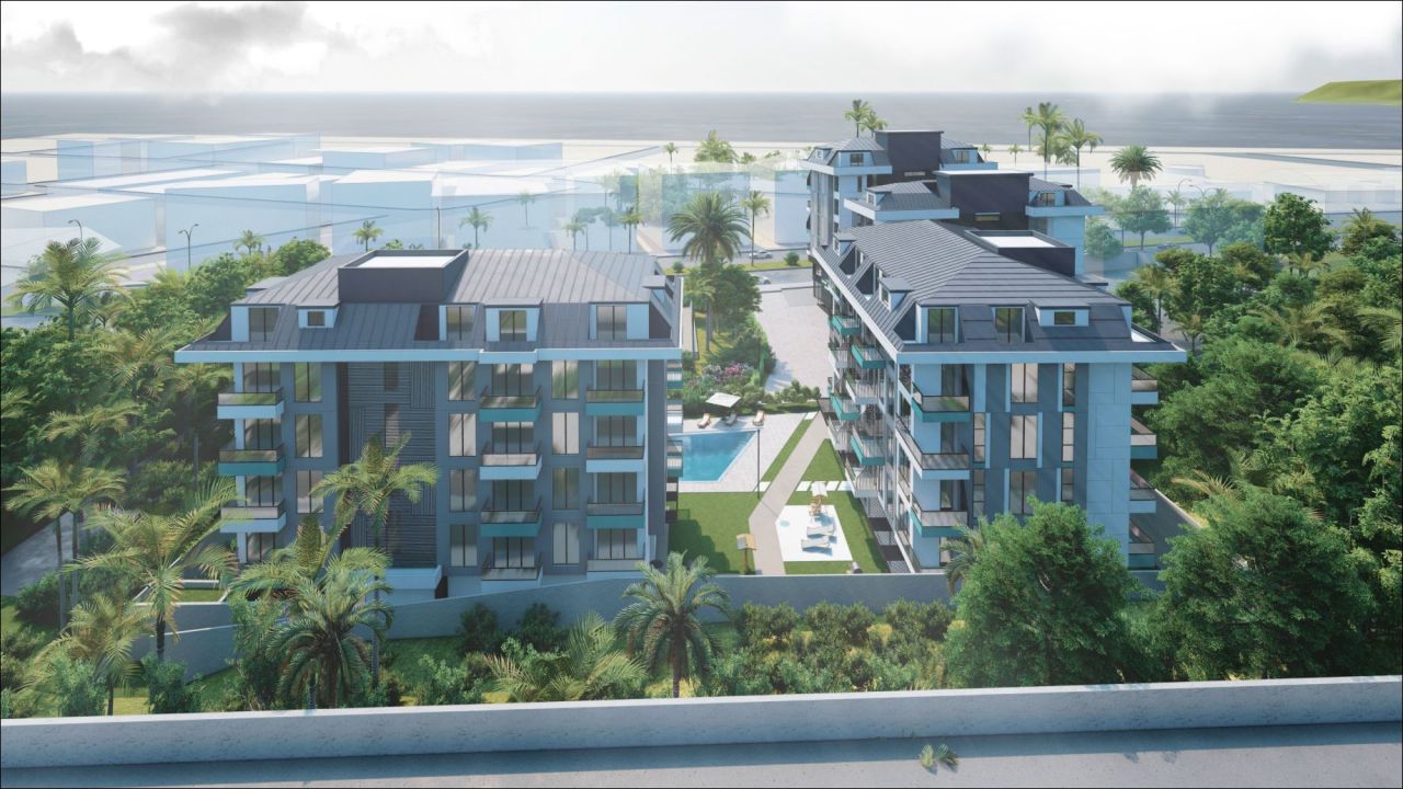 Apartamento en Alanya, Turquia, 50 m² - imagen 4