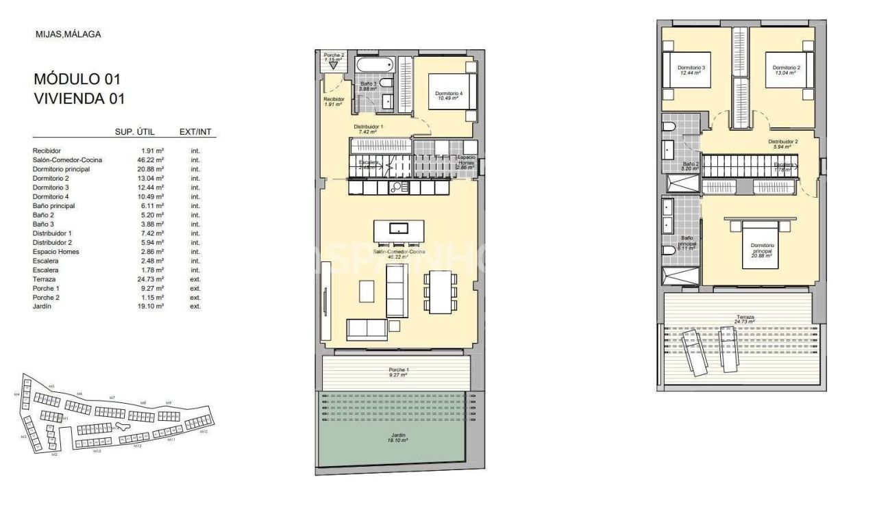 Maison urbaine à Mijas, Espagne, 169 m² - image 13