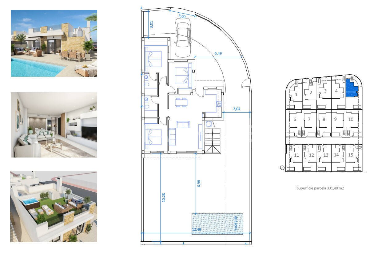 Villa a San Fulgencio, Spagna, 100 m² - foto 14