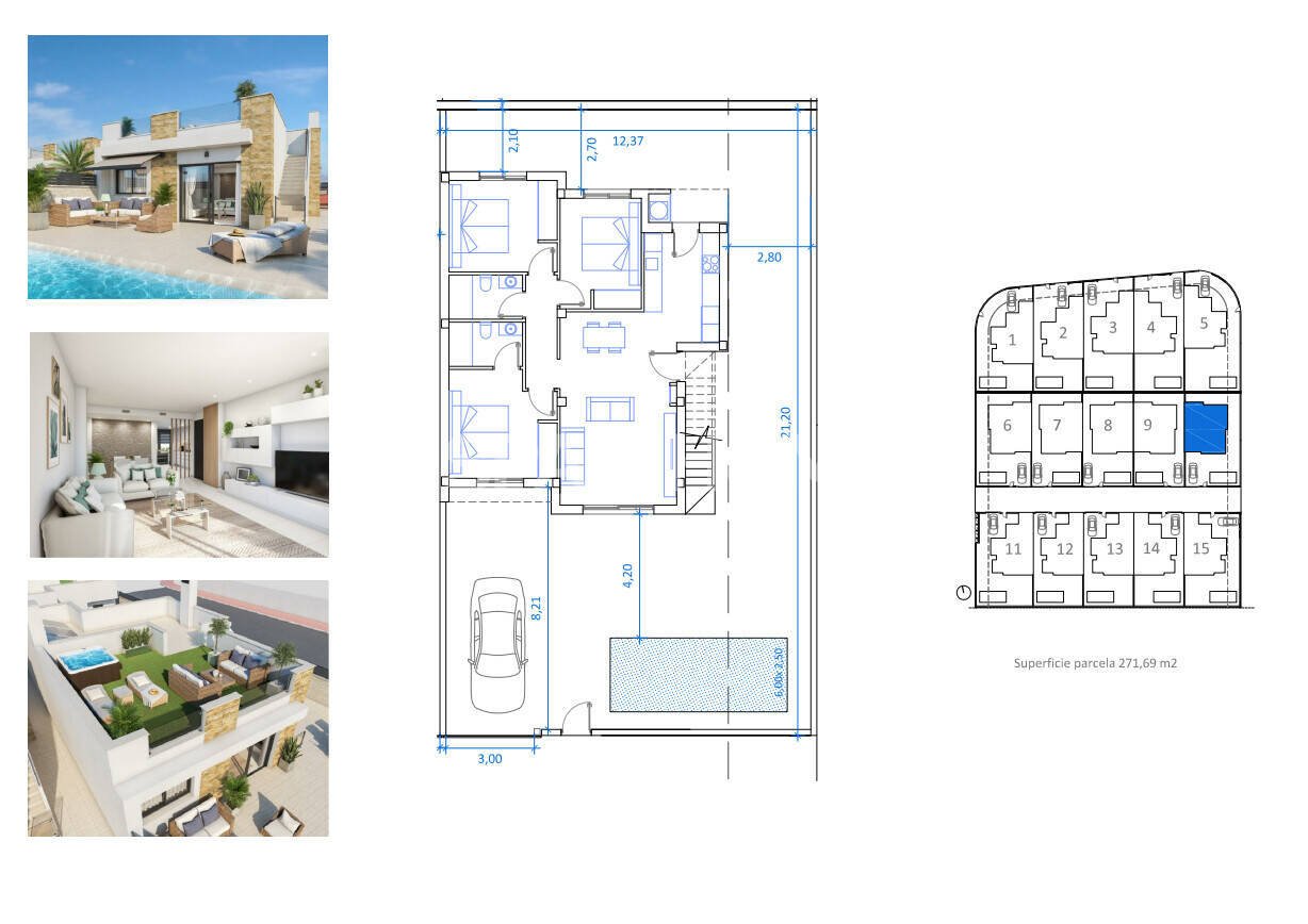 Villa a San Fulgencio, Spagna, 100 m² - foto 19