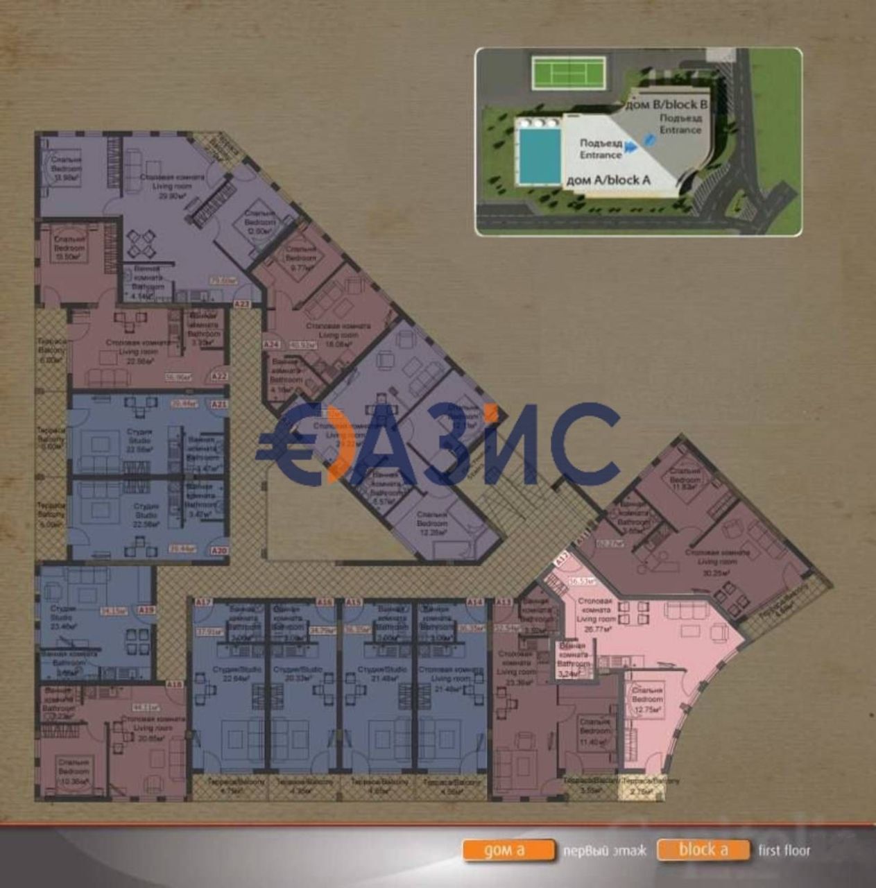 Apartment in Sonnenstrand, Bulgarien, 47 m² - Foto 18