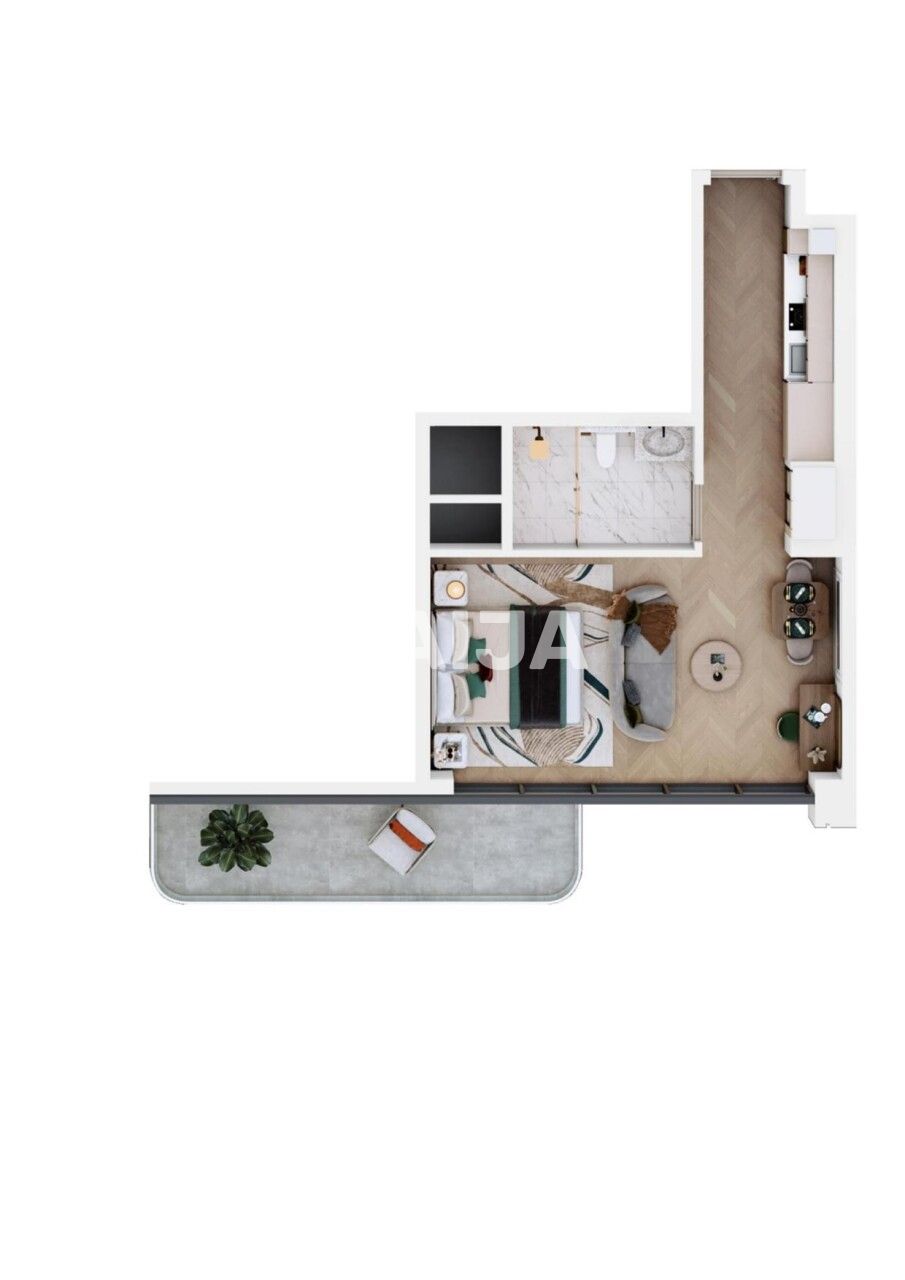 Appartamenti a Dubai, EAU, 45 m² - foto 2