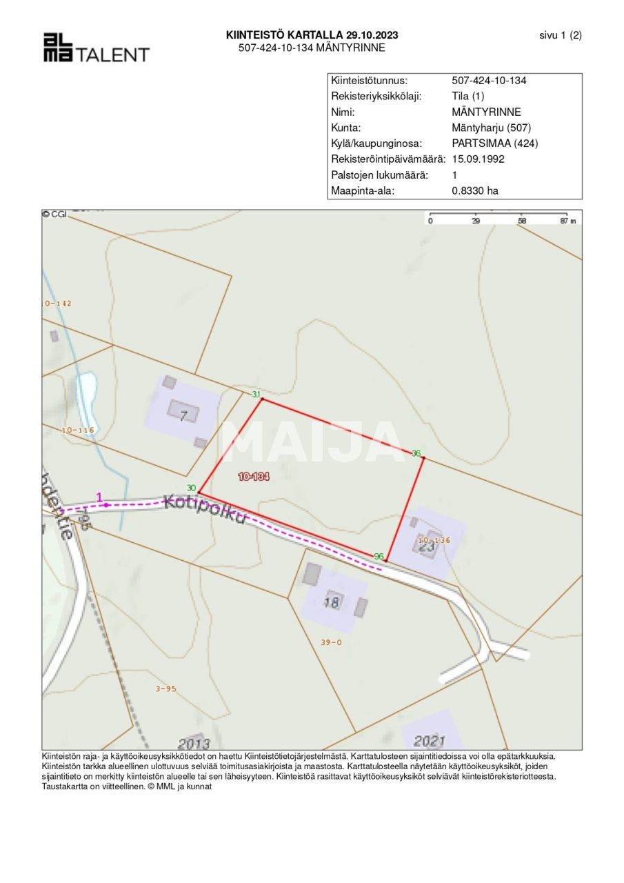 Terreno a Mantyharju, Finlandia, 8 330 m2 - foto 11