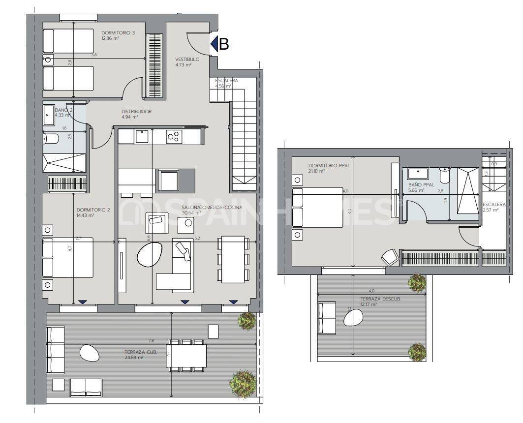 Penthouse à Benalmadena, Espagne, 158 m² - image 13