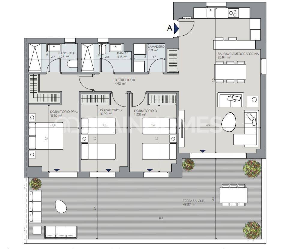 Penthouse à Benalmadena, Espagne, 158 m² - image 14