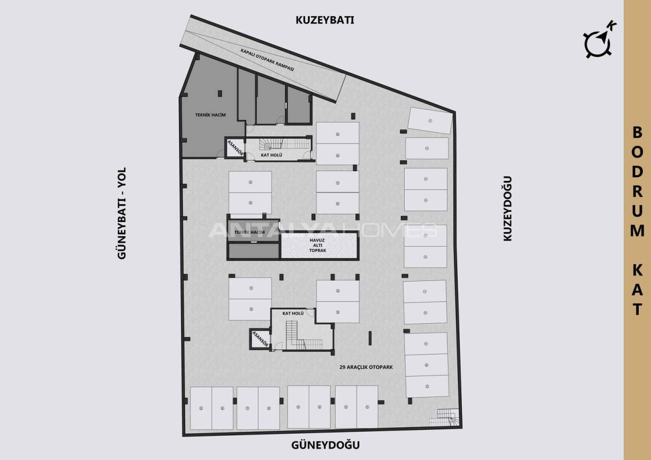 Appartamenti a Antalya, Turchia, 45 m² - foto 6